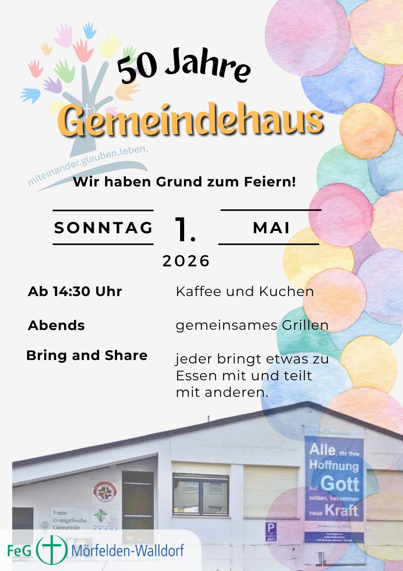 50 Jahre Gemeindehaus