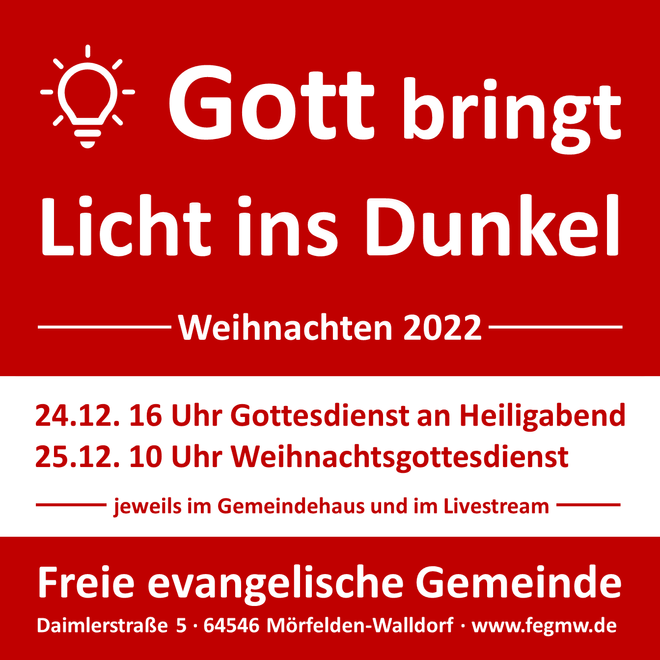 FeG Weihnachten2022 SocialMedia