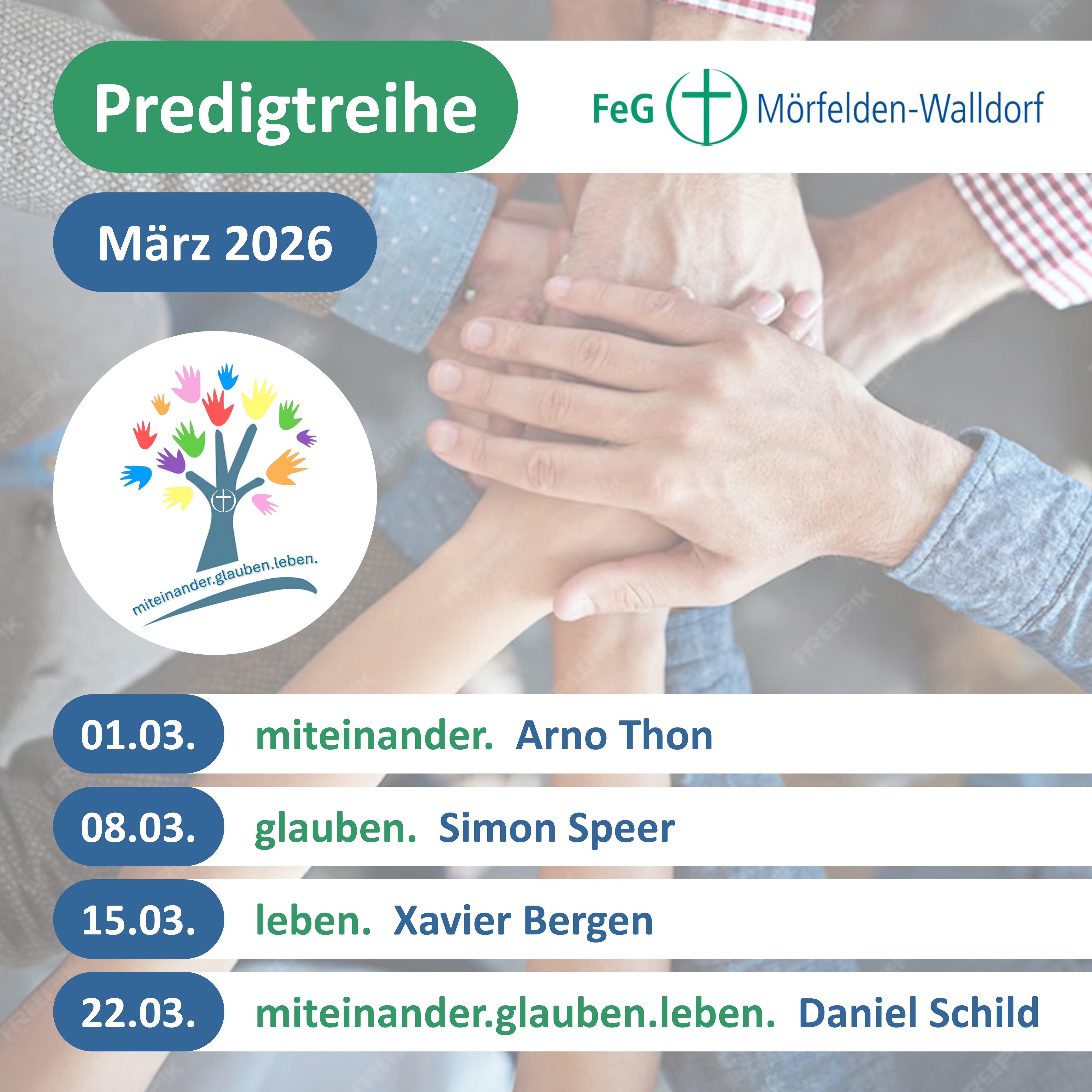 Predigtreihe März 2026